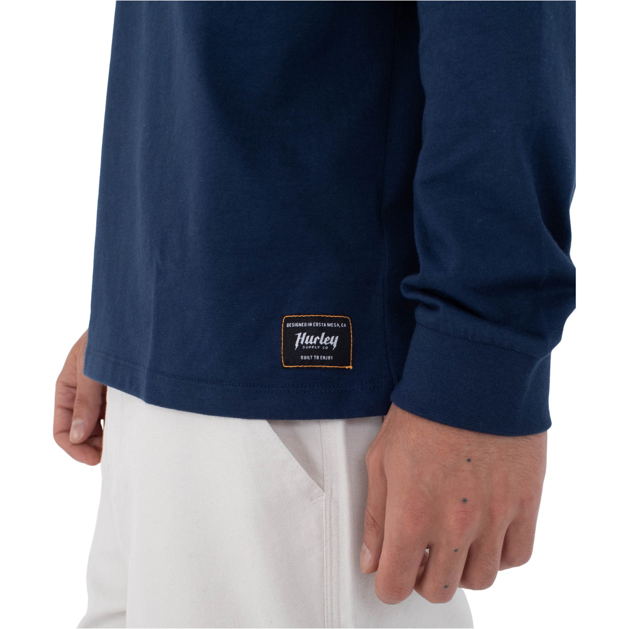2025 Hurley Langærmet Dept T-shirt Til Mænd HFA25MMTL04631 - Nightforce